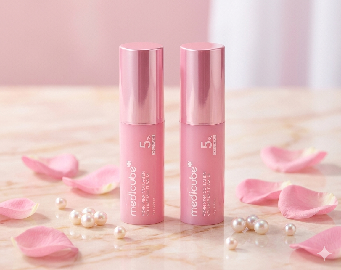 Pink collagen multibalm